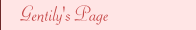 Gentily's Page